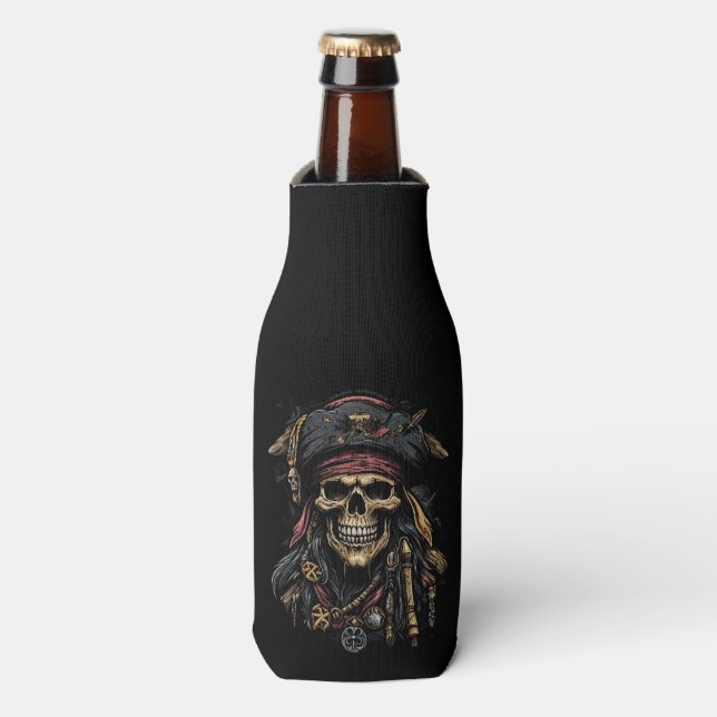 Pirate Mascot Glacière bouteille (Bottle Devant)
