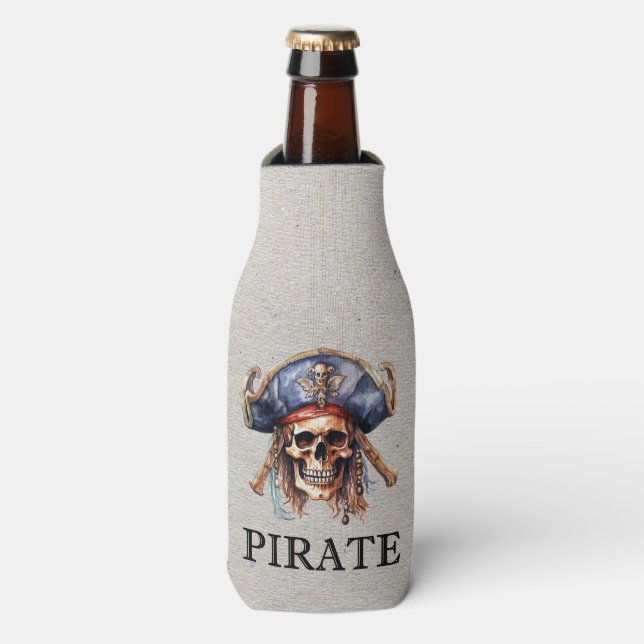 Pirate Mascot Glacière bouteille (Bottle Devant)