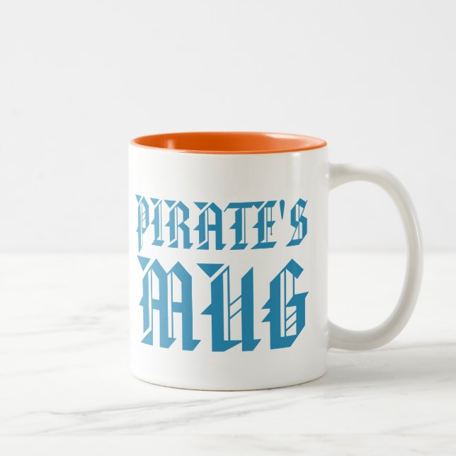 Pirate mug | Fun Humour Slogan Kids Mug (Droit)