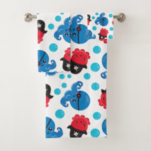 Pirate Octopus, Motif de pieuvre, Animaux de mer