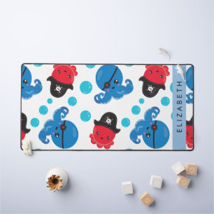 Pirate Octopus, Motif Octopus, Mer, Votre Nom