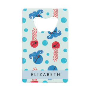 Pirate Octopus, Pirate Jellfish, Mer, Votre Nom