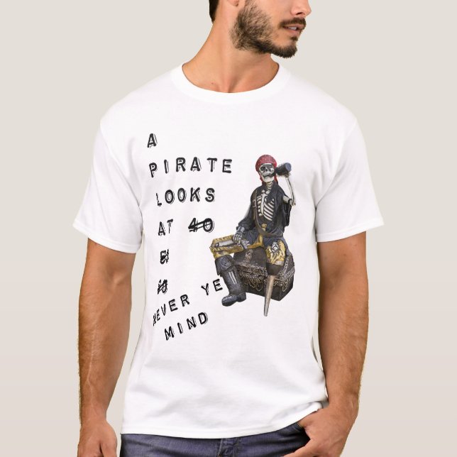 Pirate regarde 40 T-shirt (Devant)