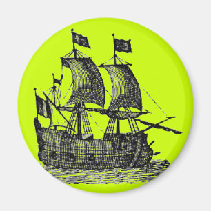 Pirate Ship Magnet