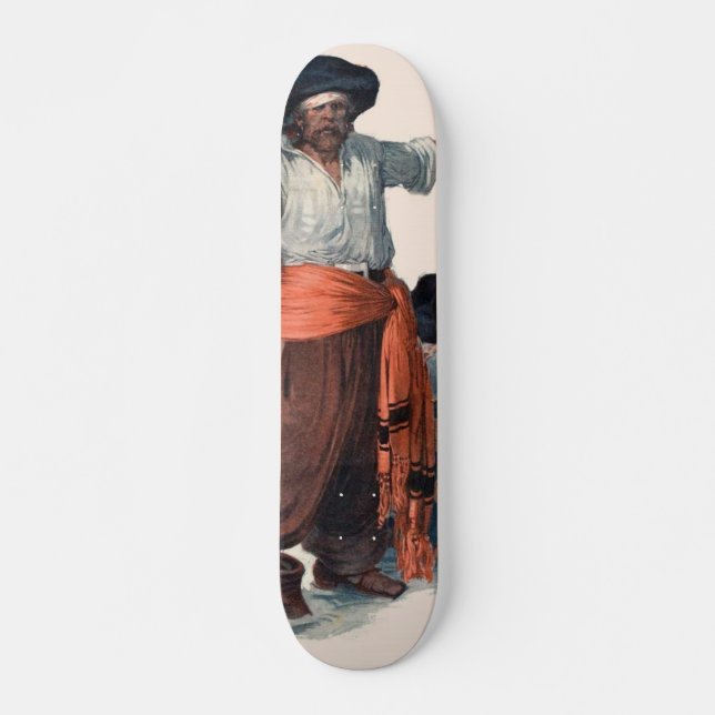 Pirate Skateboard (Devant)