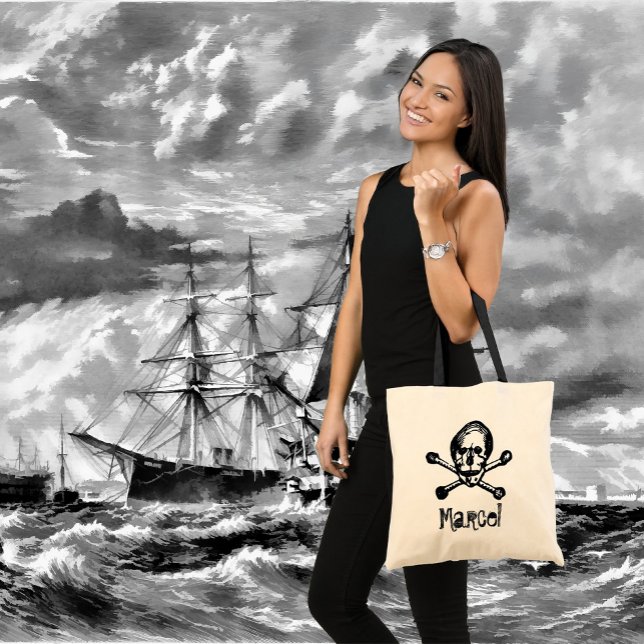 Pirate Skull et Crossbones Sac à coque (Créateur téléchargé)