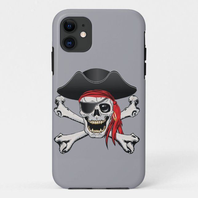 Pirate Skull iPhone / coque ipad (Dos)