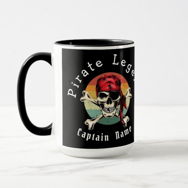 Pirate SKULL Mug (Gauche)