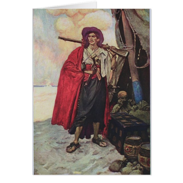 Pirate sur la plage (Devant)