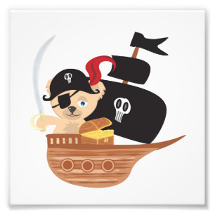 Pirate Teddy Bear Photo élargissement