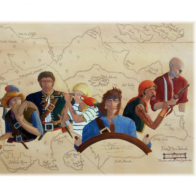 "Pirates !" Carte (Créateur téléchargé)