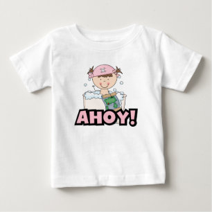Pirates de bain - Brunette Girl Tshirts et cadeaux