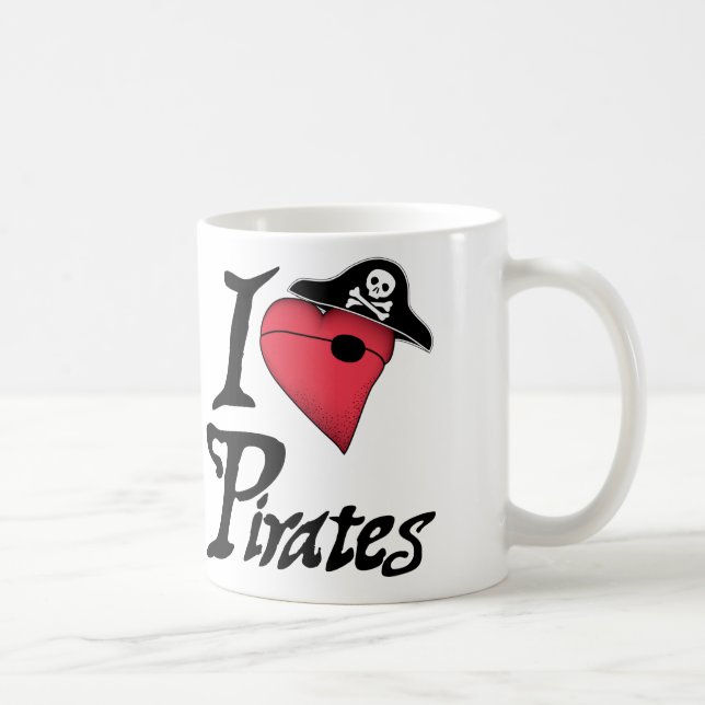 Pirates de coeur - tasse (Droite)