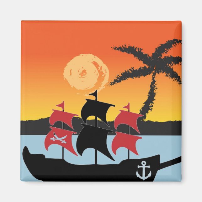 Pirates Ship Magnet (Devant)