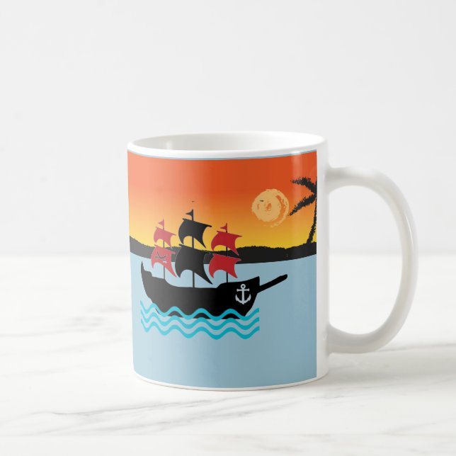 Pirates Ship Mug (Droite)
