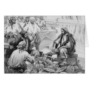 Pirates Vintage Comptant leurs Trésors et Butin