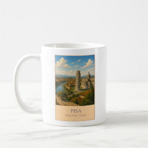 Pisa, Italy – Vintage Travel Mug
