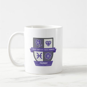 Pisces Crest d'anniversaire™ pour mug du 19 au 29