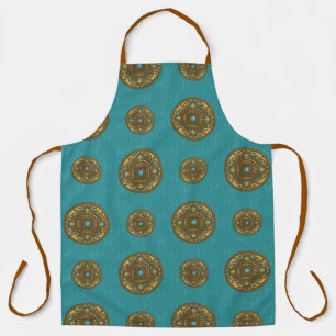 Pisces Mandala All-Over Imprimer Tablier