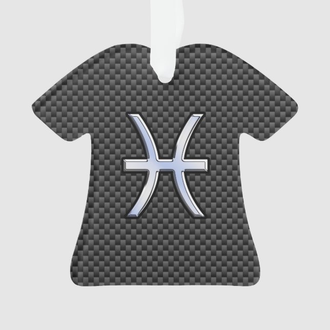 Pisces Zodiac Connexion en fibre de carbone (devant)