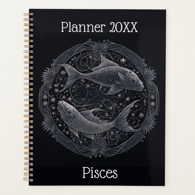 Pisces Zodiac Planner (Devant)