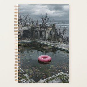Piscine Abandonnée au Bord de Mer – Paysage Limina