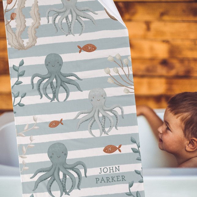 Piscine Octopus Serviette de bain ensemble avec no (Créateur téléchargé)