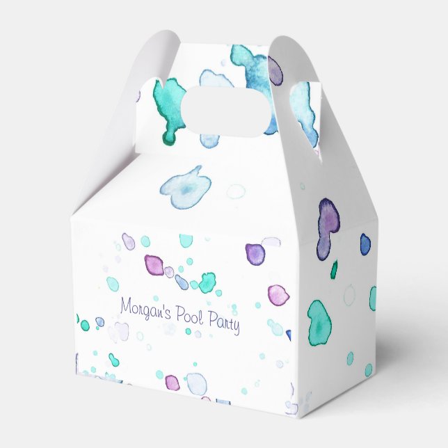 Piscine ou beach party, Ballotins de jeux d'aquare (Verso)