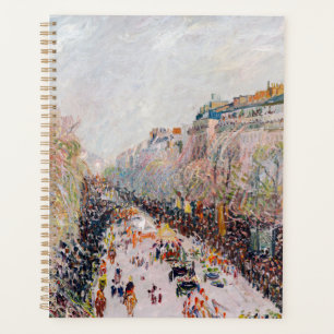 Pissarro - Montmartre, Mardi Gras sur le boulevard