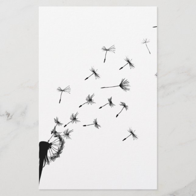 Pissenlit dans le vent (Devant)