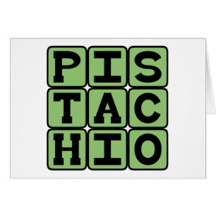 Pistache, Fruit à Coque