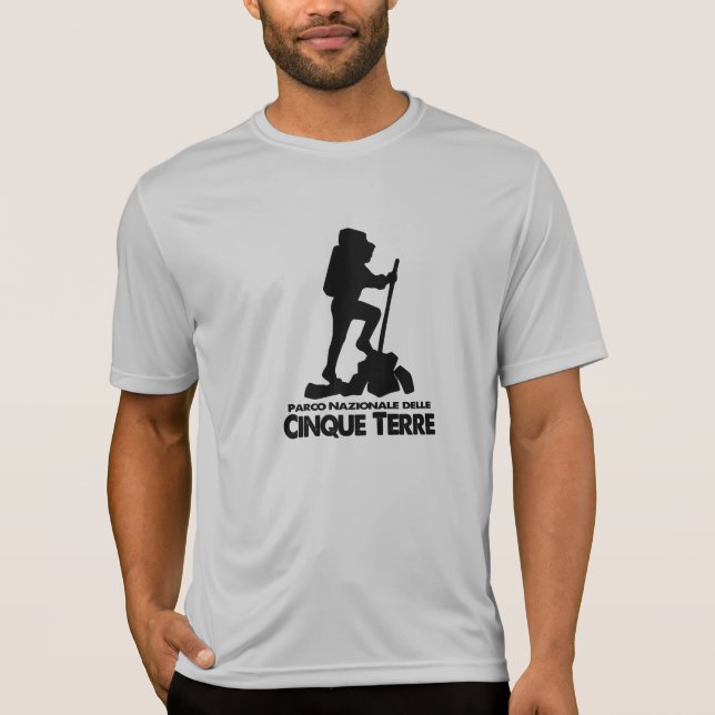 Piste Cinque Terre - Italie - T-shirt (Devant)
