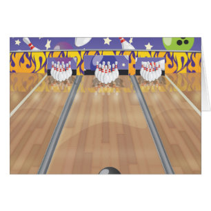 Piste de bowling à dix quilles