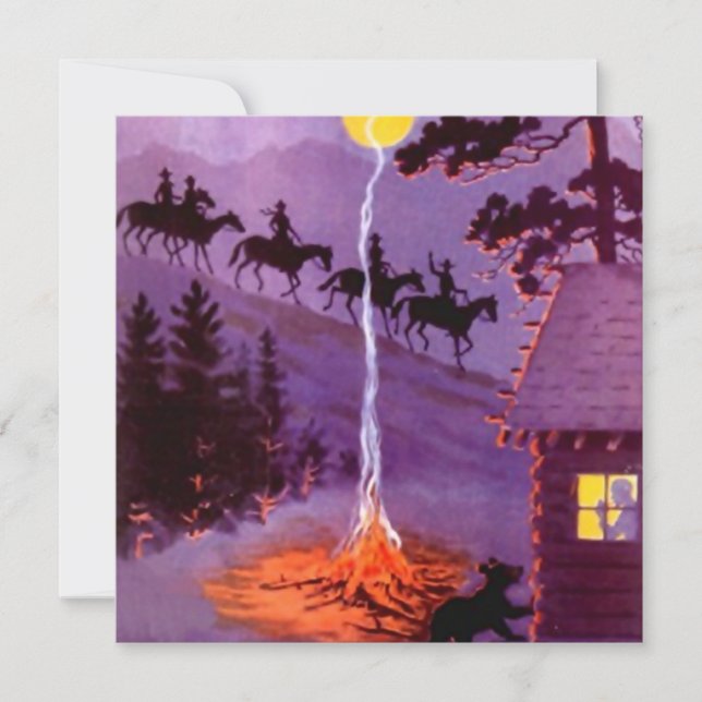 PISTE DE PISTES INVITATIONS DE CAMPAGNE D'ÉQUITATI (Devant)