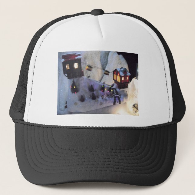 Piste de ski casquette (Devant)
