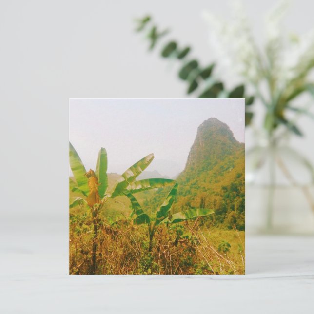 Piste Vang Vieng - Laos (Debout devant)