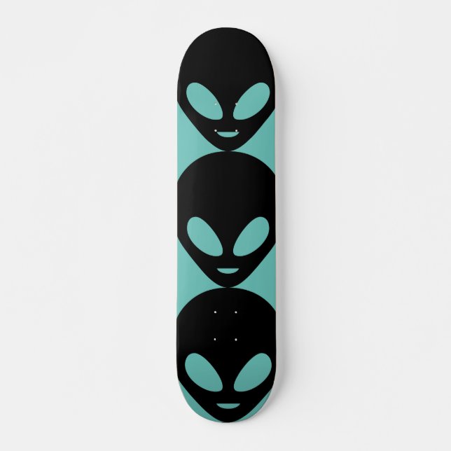 PISTES DE SKATEBOARD COOL ALIEN (Devant)