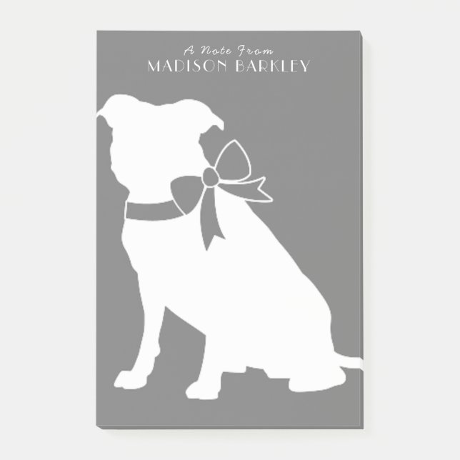 Pit Bull Chien Puppy Pitbull Post-it Notes (Devant)
