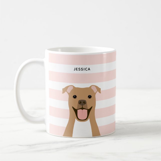 Pit Bull Mugs (Gauche)