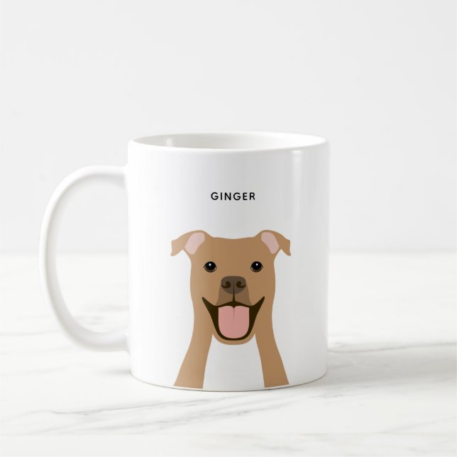 Pit Bull Mugs (Gauche)
