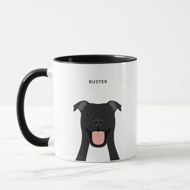 Pit Bull Mugs (Gauche)