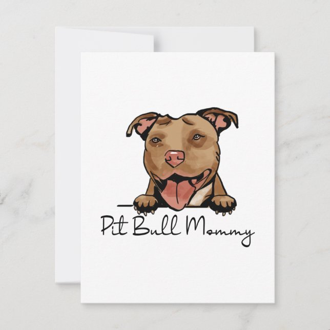 Pit Bull Terrier maman (Devant)