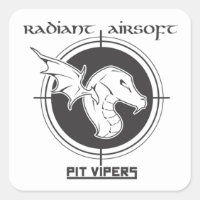Pit Vipers Autocollant Airsoft
