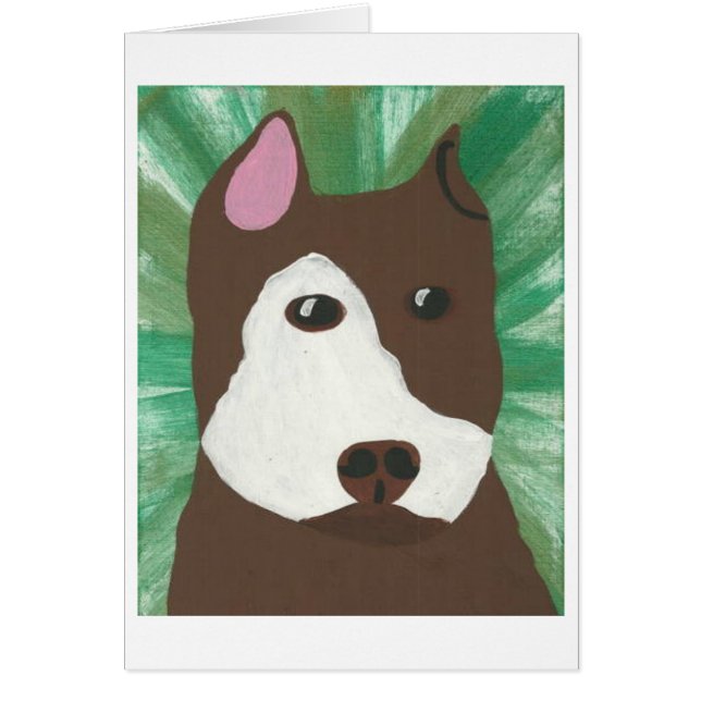 Pitbull vert (Devant)