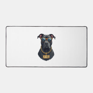 Pitbull Vintage Cool en Lunettes de Soleil avec Ch