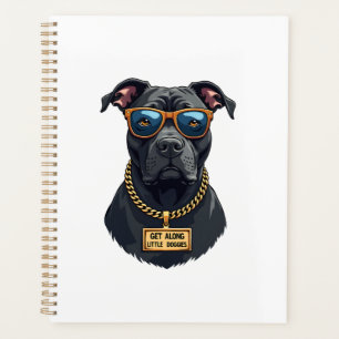 Pitbull Vintage Cool en Lunettes de Soleil avec Ch