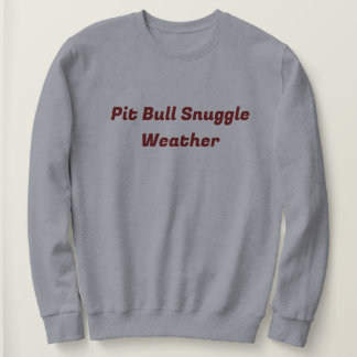 Pittie Comme Sweatshirt Flower Snuggle