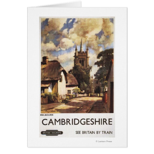 Pittoresque Country View British Railways Poster (Devant)