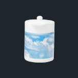 Pittoresque Joyeux nuages ensoleillés Arrière - pl<br><div class="desc">Un tout imprimé heureux nuages ensoleillés doux ciel bleu bébé tout sur imprimer paysage arrière - plan cadeau personnalisé pour vous-même ou pour quelqu'un spécial sur votre liste, sûr de faire une impression à n'importe quelle occasion. Envoyez-nous un courriel en utilisant le lien "Demandez à ce concepteur" ci-dessous pour des...</div>