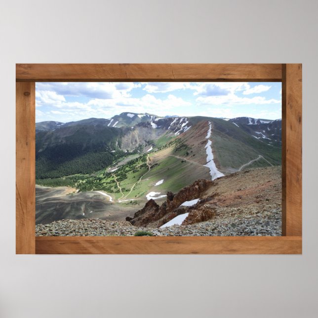 Pittoresque Red Cone Colorado affiche (Devant)